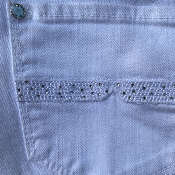 Buffalo white skinny jeans with rhinestones - Picture 7 of 8